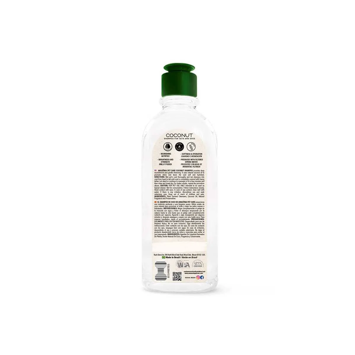 Amazonia Coconut Pet Shampoo