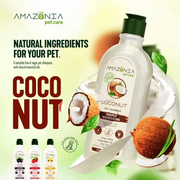 Amazonia Coconut Pet Shampoo