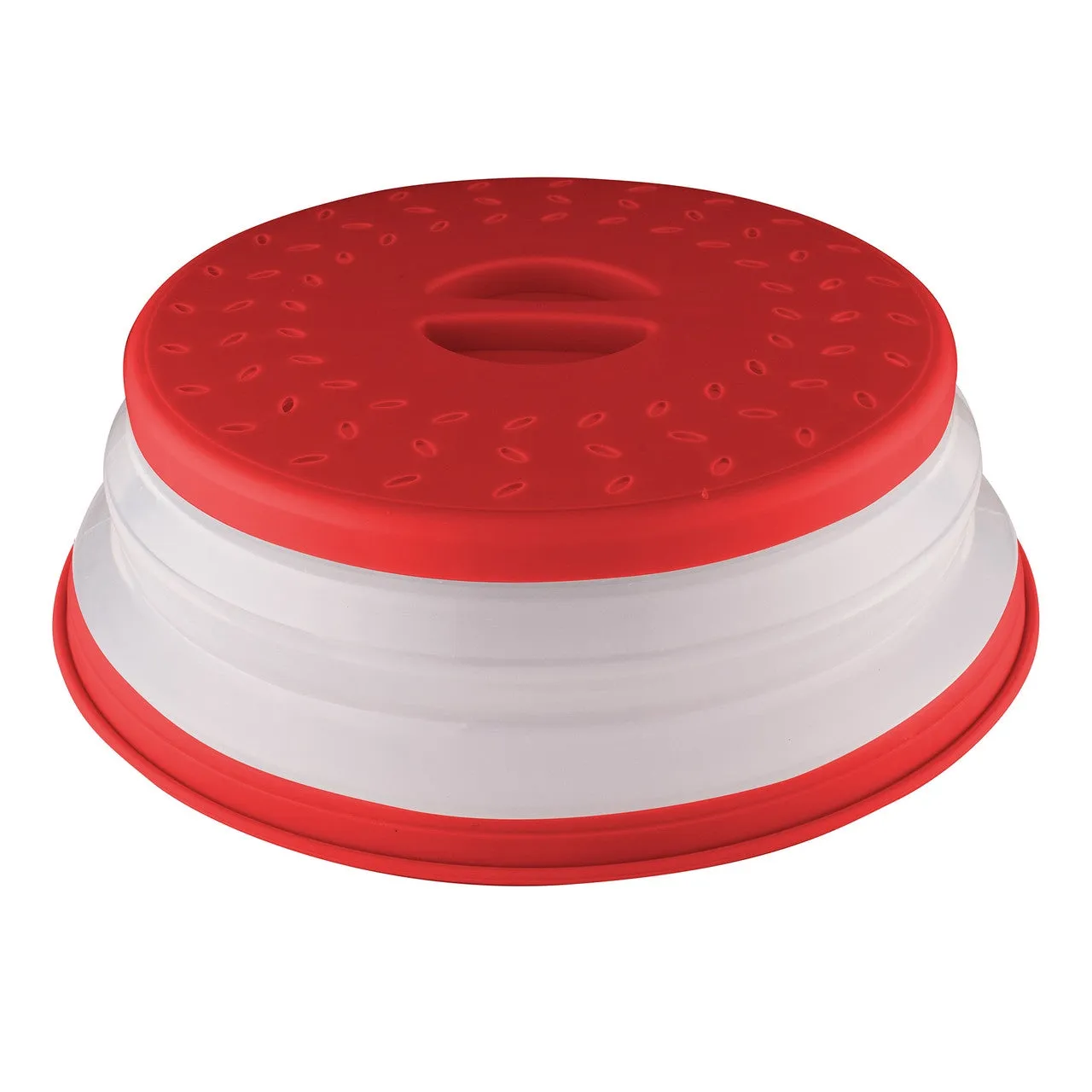 Avanti Collapsible Microwave Food Cover - Red