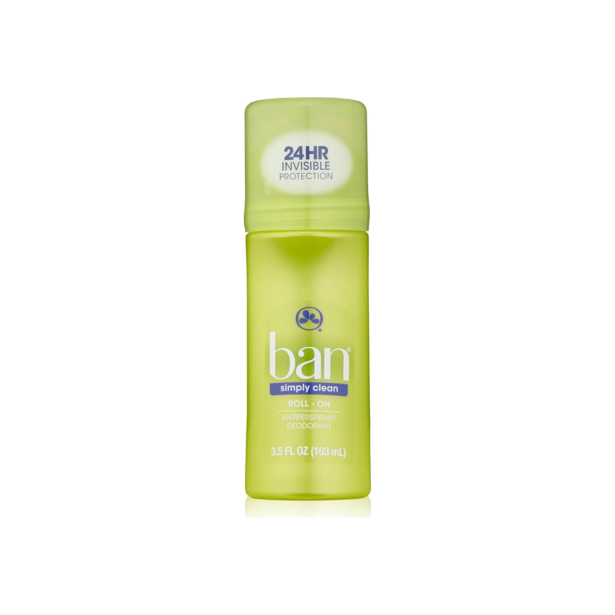 Ban Simply Clean Roll-on Deodorant 3.50 oz