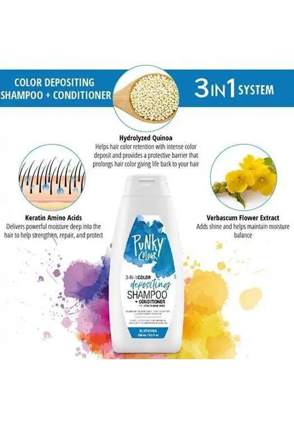 Bluemania | 3-IN-1 COLOUR SHAMPOO & CONDITIONER