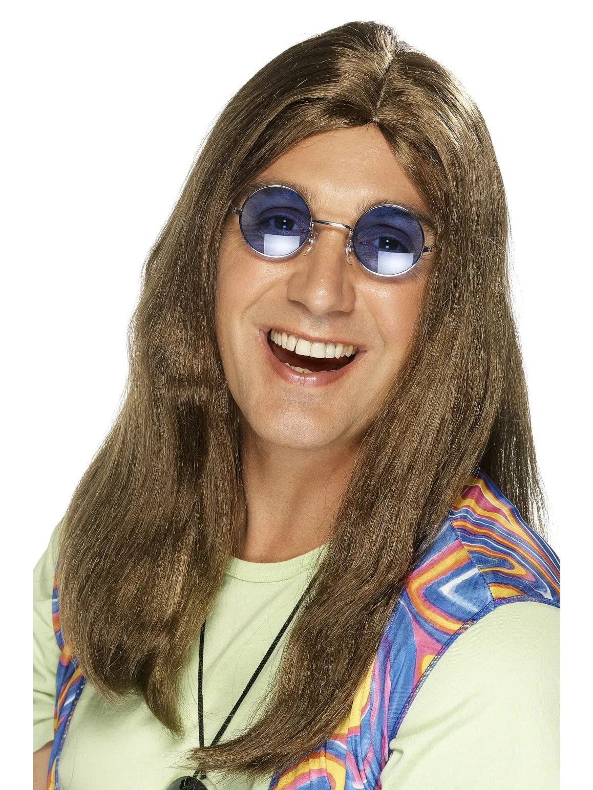 Brown Neil Hippy Wig