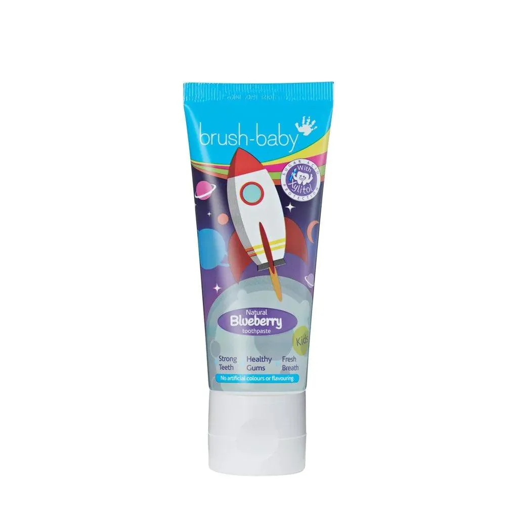 Brush-Baby Baby & Toddler Toothpaste with Xylitol 50ml (0m to 3y)