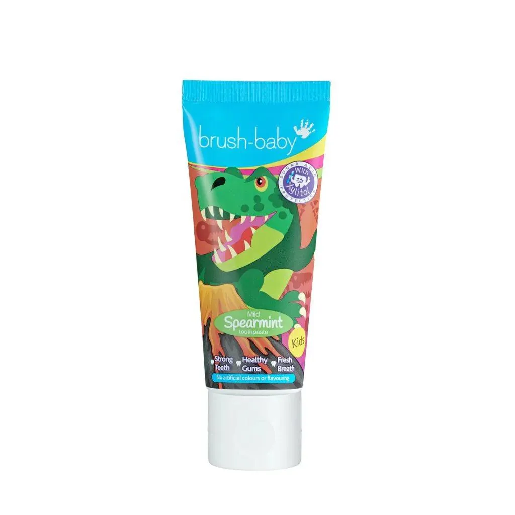 Brush-Baby Baby & Toddler Toothpaste with Xylitol 50ml (0m to 3y)