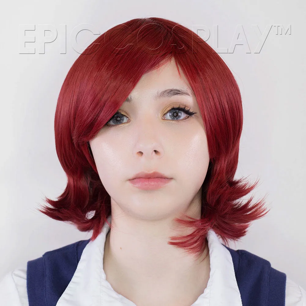 Chronos - Dark Red Wig