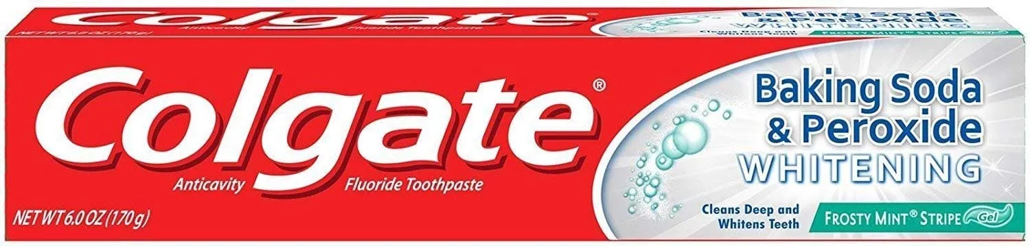 Colgate Baking Soda and Peroxide 6.0oz - 03500051089