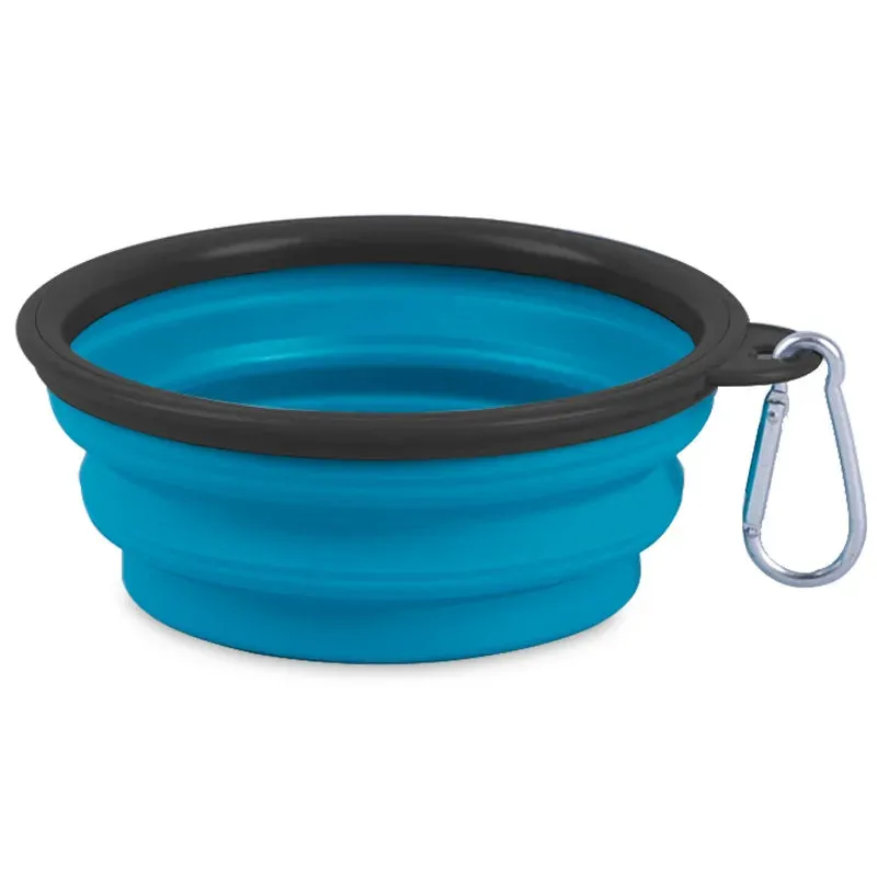 Collapsible Silicone Dog Bowl Outdoor