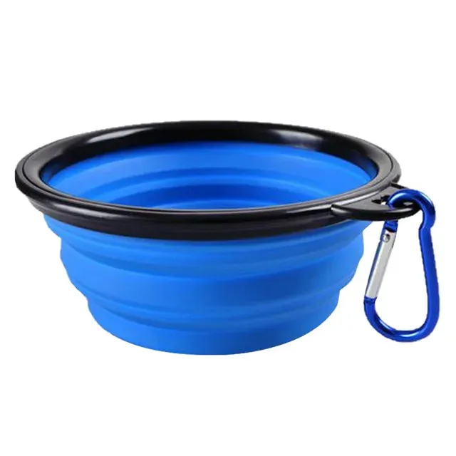 Collapsible Silicone Dog Bowl Outdoor