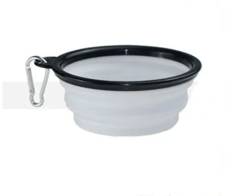 Collapsible Silicone Dog Bowl Outdoor