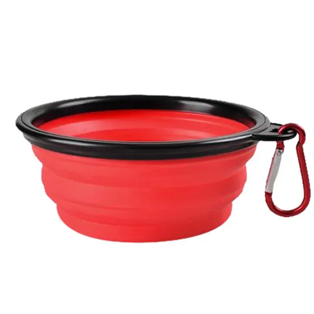 Collapsible Silicone Dog Bowl Outdoor