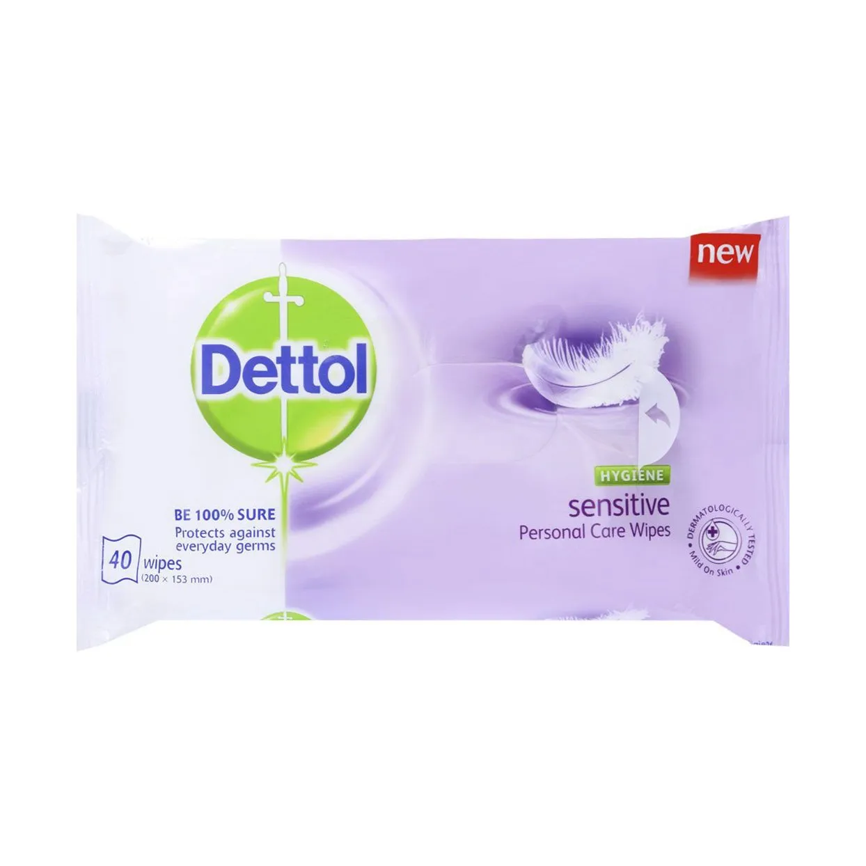 Dettol Hygiene Wipes Sensitive 40