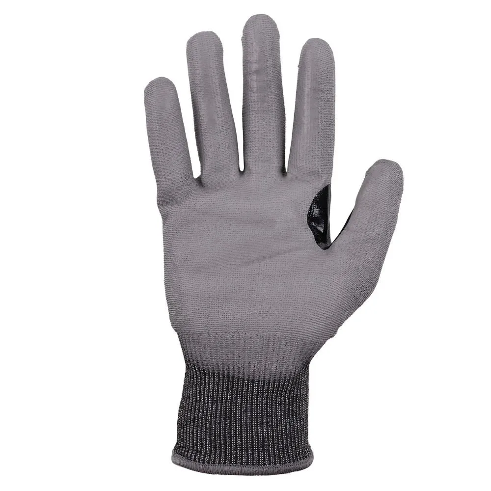 Ergodyne 18062 #7071 12-pair S Gray ANSI A7 PU Coated CR Gloves