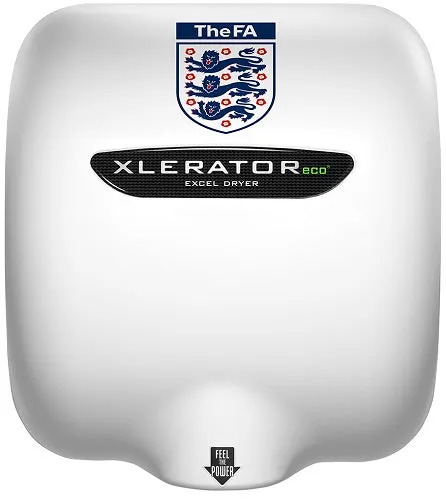 Excel Dryer XLERATOReco® XL-SIH-ECO (Special Image) Hand Dryer with HEPA Filter - CUSTOM GRAPHICS on Zinc Alloy No Heat High Speed Automatic Surface-Mounted