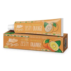 GREEN BEAVER - Zesty Orange Natural Toothpaste - 2.5 fl. oz. (75 ml)