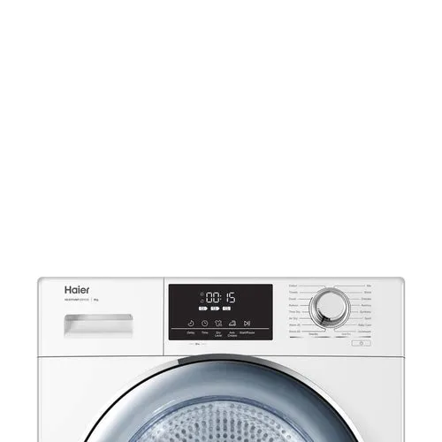 Haier - Heat Pump Dryer White 8kg - HDHP80E1