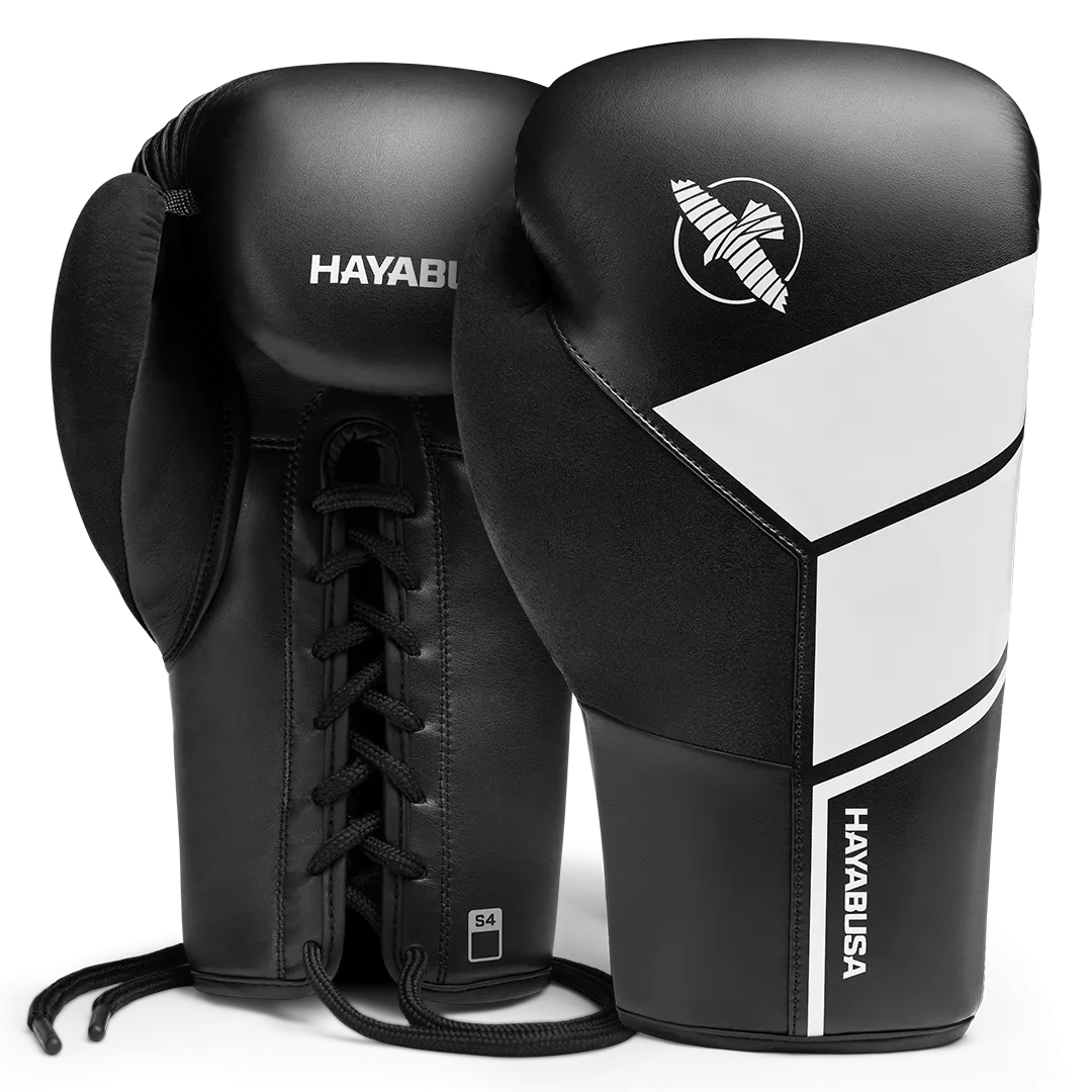 Hayabusa S4 Lace Up Boxing Gloves