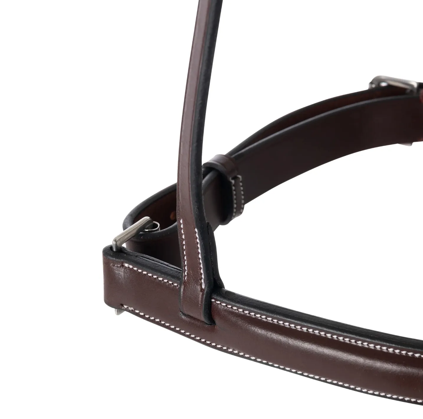 HUNTLEY CRANK NOSEBAND FANCY STITCH WIDE