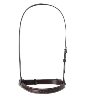 HUNTLEY CRANK NOSEBAND FANCY STITCH WIDE