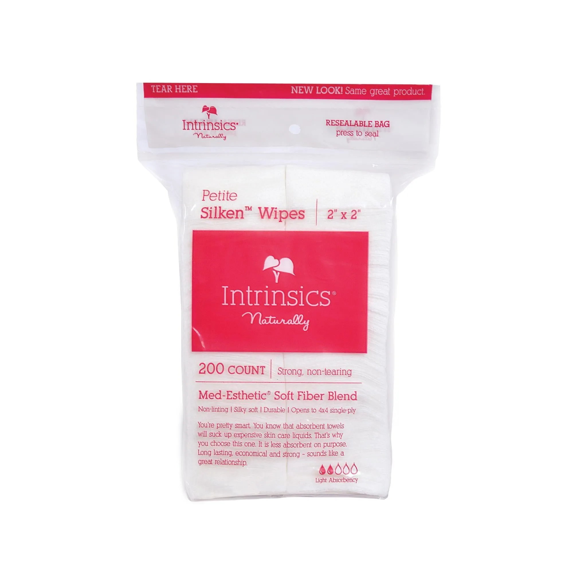 Intrinsics Silken Esthetic Wipes, 200 ct