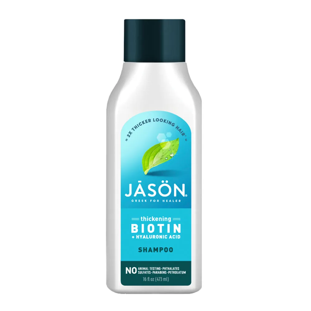 Jason Thicken & Restore Biotin   Hyaluronic Acid Shampoo