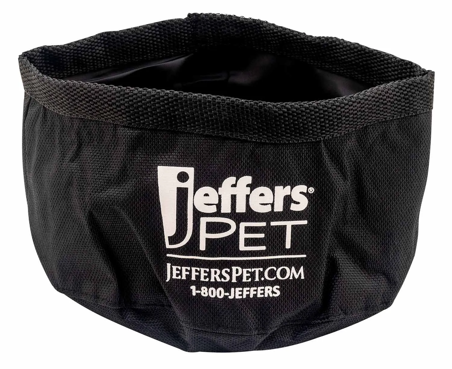 Jeffers Collapsible Travel Water & Food Pet Bowl