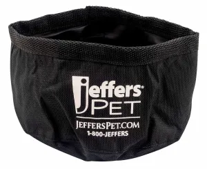 Jeffers Collapsible Water & Pet Food Bowl