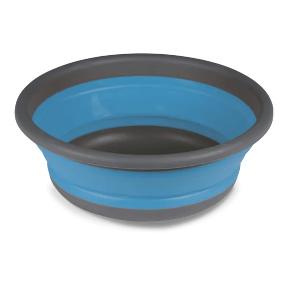 Kampa Collapsible Round Washing Bowl Medium Blue