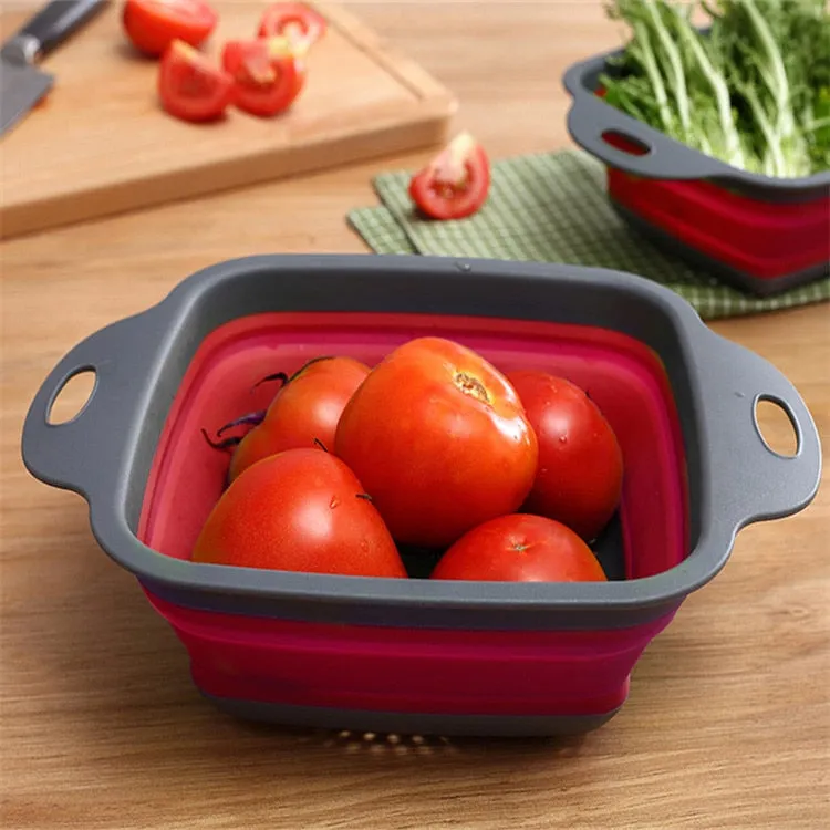 Kitchen Folding Strainer Bowls