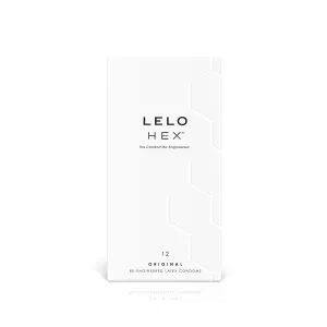 LELO Hex Condoms 12 pk.