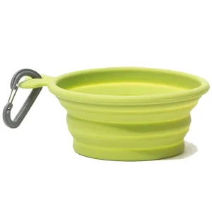 Messy Mutts Silicone Collapsible Bowl - Green