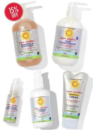 (No added fragrance)™ Sensitive Skin Bath Essentials