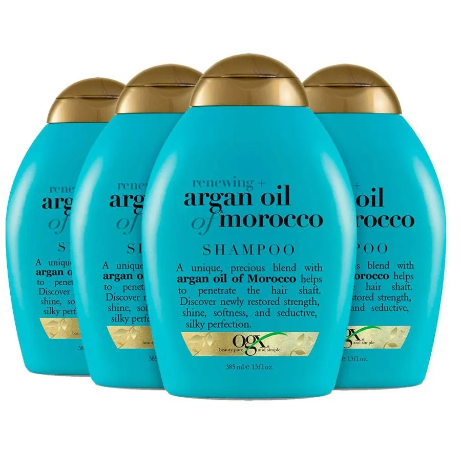 OGX Renewing   Argan Oil Of Morrocco Shampoo, Bulk - 4 Pack - 13 Oz Each