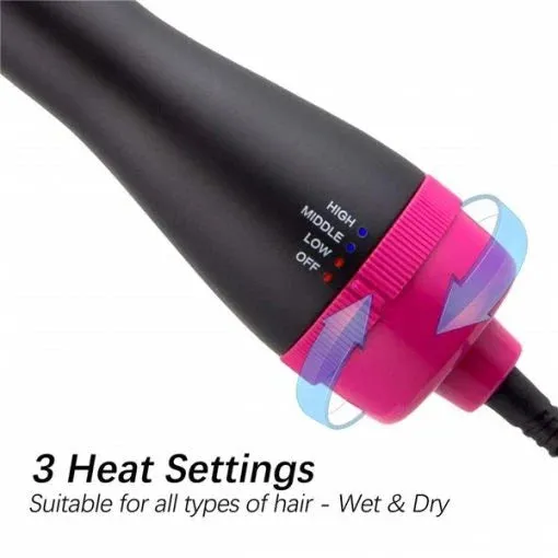 One Step Hot Air Brush (Dryer   Styler)