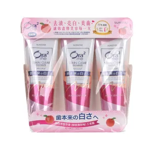 ORA2 S.C. Toothpaste Peach Mint Set (3pcs)  (420g)