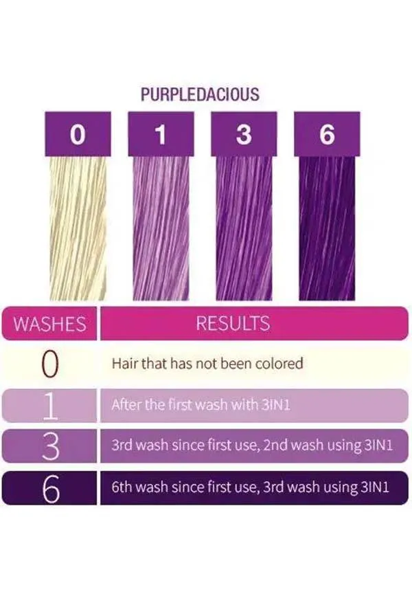 Purpledacious | 3-IN-1 COLOUR SHAMPOO & CONDITIONER