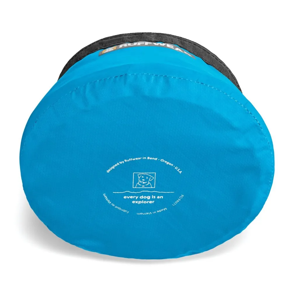 Ruffwear Trail Runner Ultralight Collapsible Food & Water Dog Bowl (Blue Dusk)