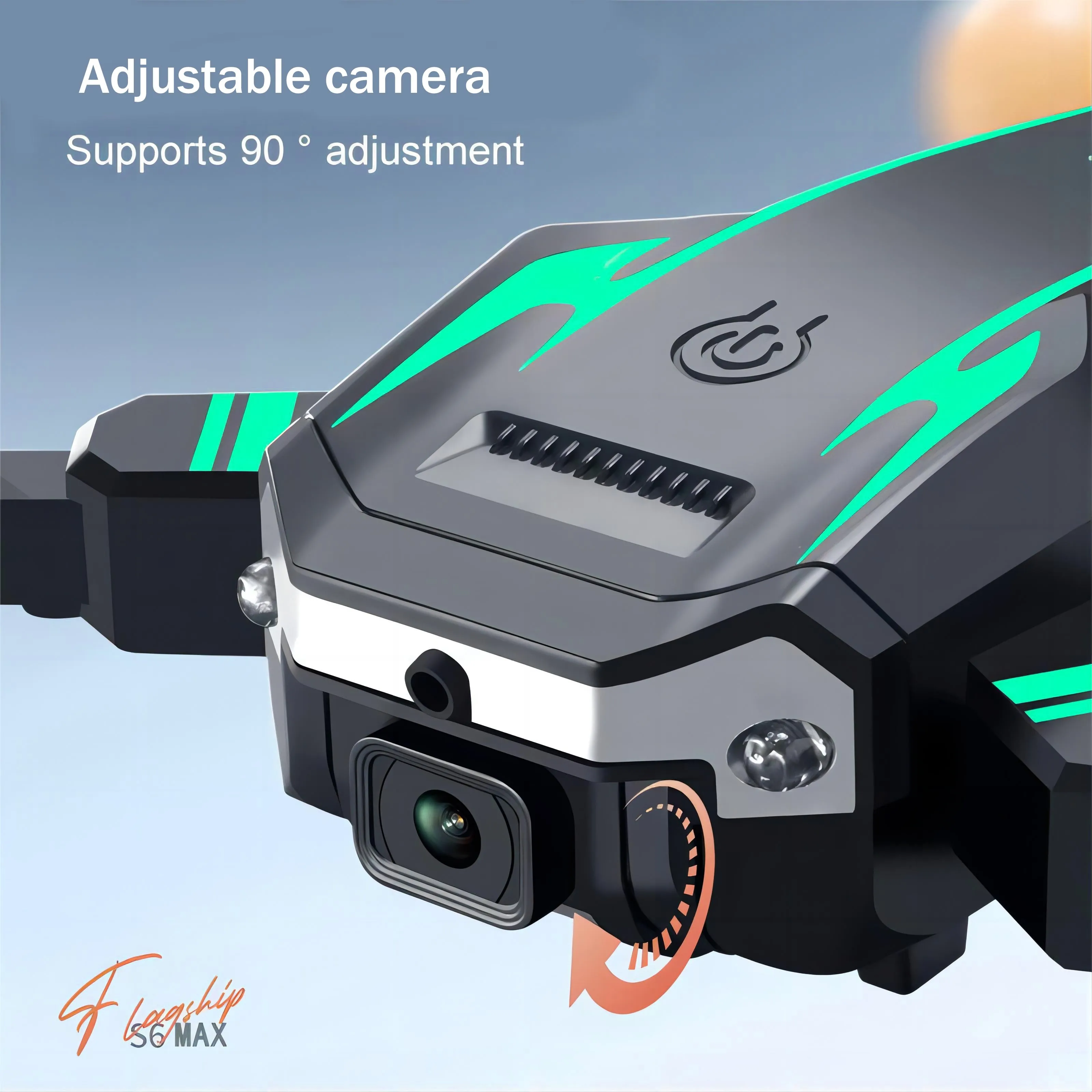 S6 Max Drone: Dual Camera, 540° Obstacle Avoidance, FPV, Beginner-Friendly Drone