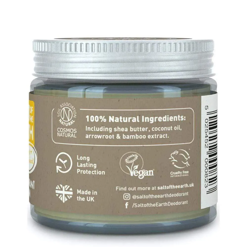 Salt of the Earth Natural Deodorant Balm - Amber & Sandalwood