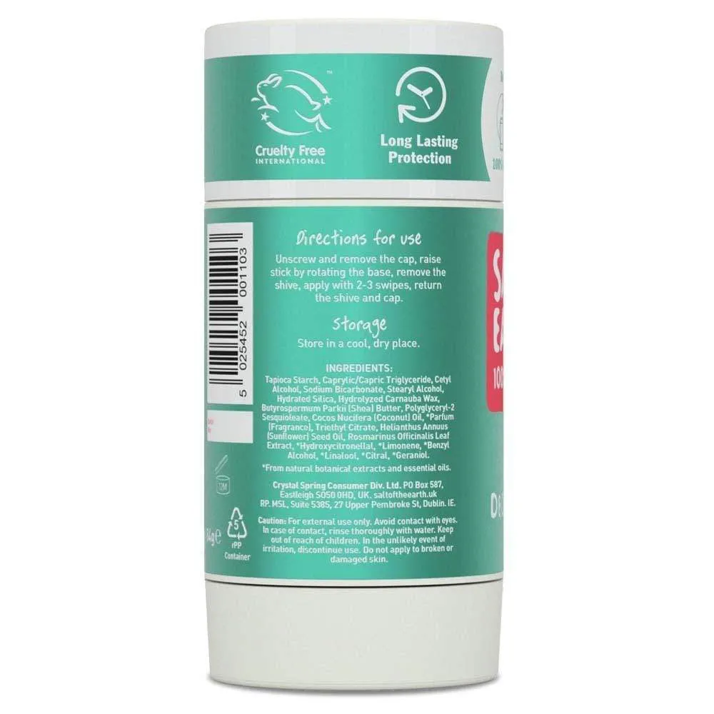 Salt of The Earth Natural Deodorant Stick (Refillable) - Melon & Cucumber