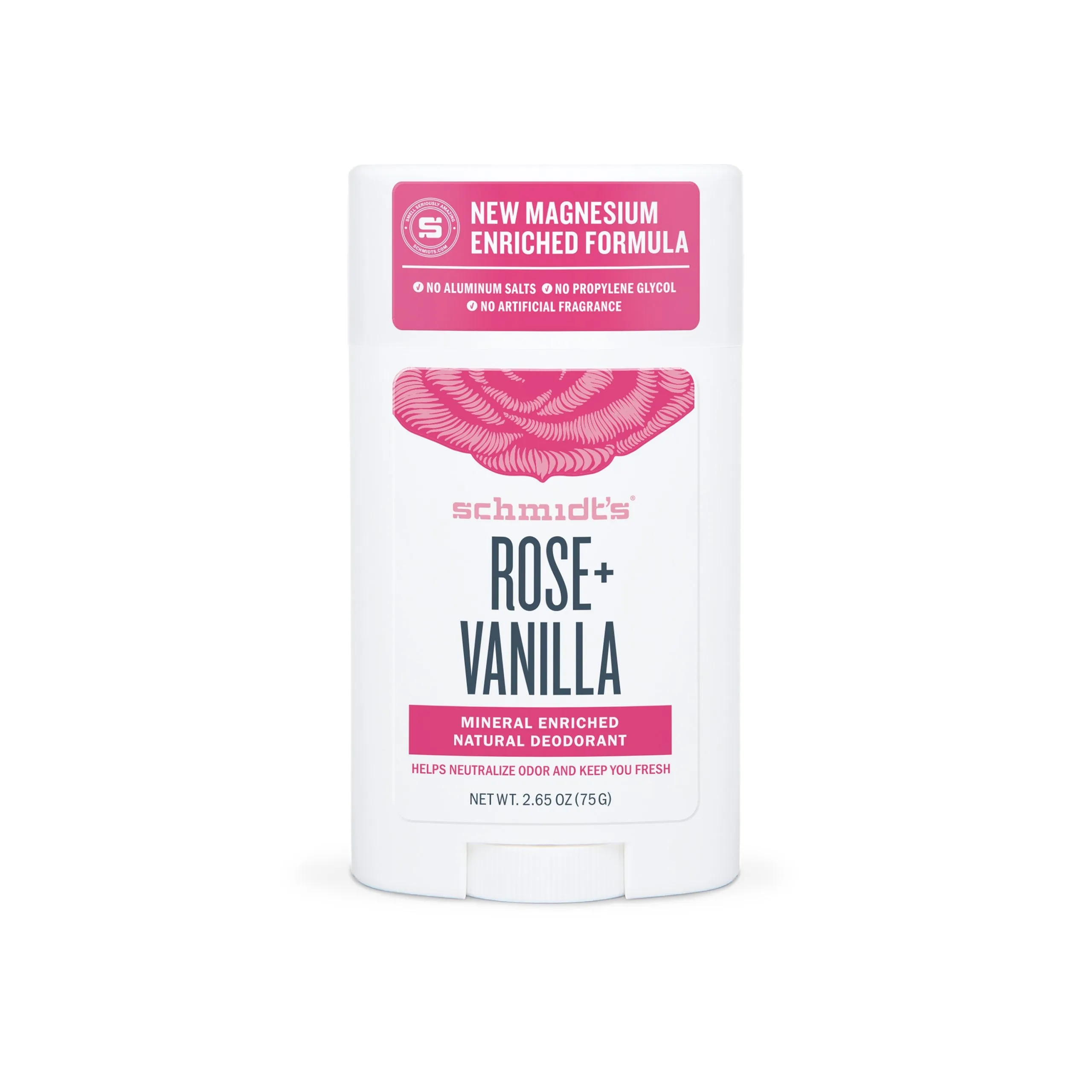 Schmidt's - Deodorant Stick Rose   Vanilla 75g