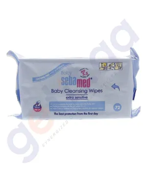 SEBAMED BABY WET WIPES 72-WIPES