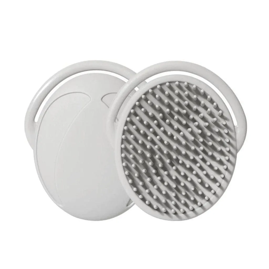 Silicone shampoo brush