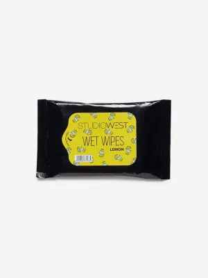 Studiowest Wet Wipes, Lemon Scent, 10N