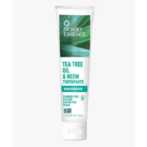 Tea Tree Oil & Neem Wintergreen Toothpaste