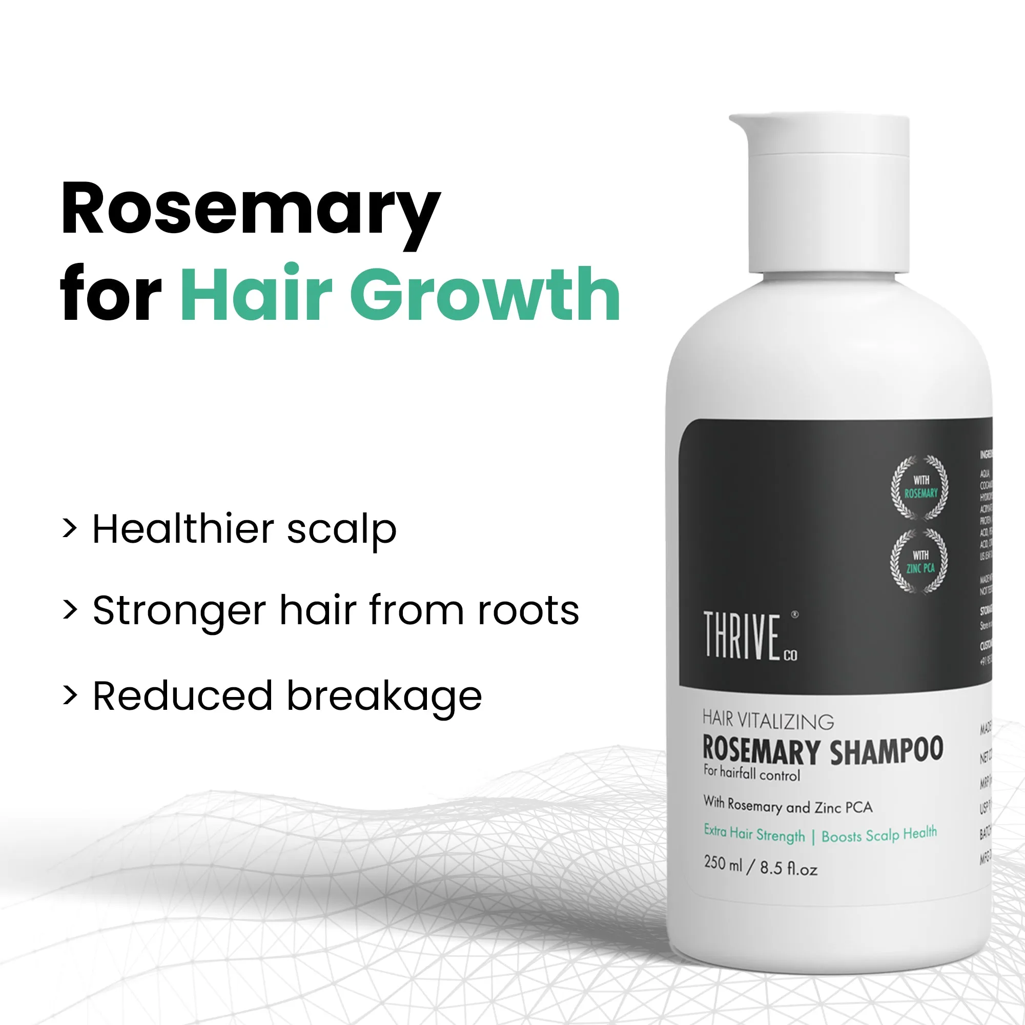 ThriveCo Restorative Hair Growth Kit: Hair Growth Serum 2.0 & Hair Vitalizing Shampoo