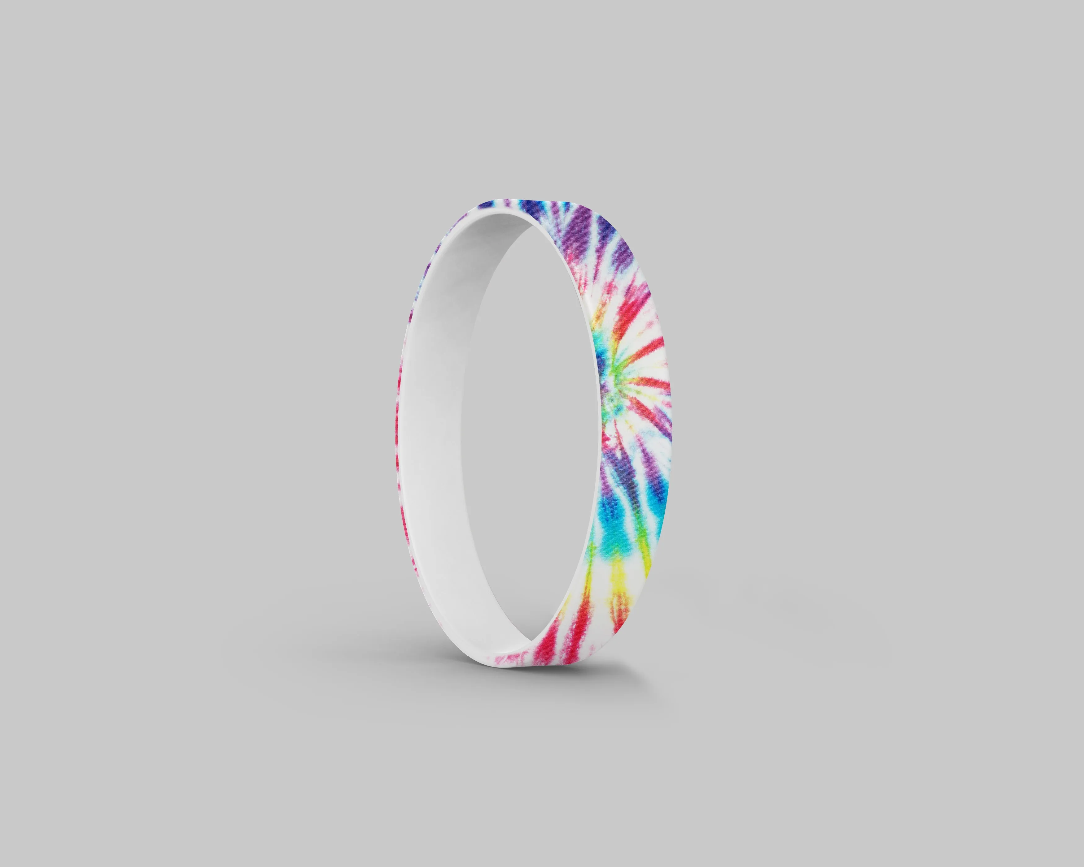 Tie Dye Silicone Bracelet Stacks Multiple Designs Available