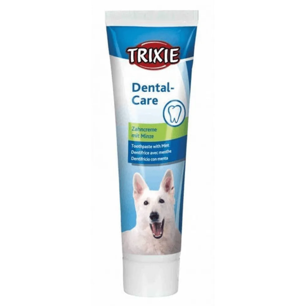 Trixie Toothpaste with Mint and Toothbrush for Dogs Combo