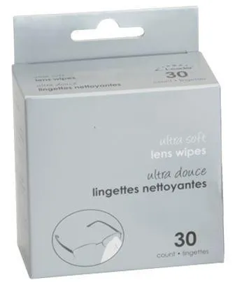 Ultra Soft Lens Wipes (30 per box)