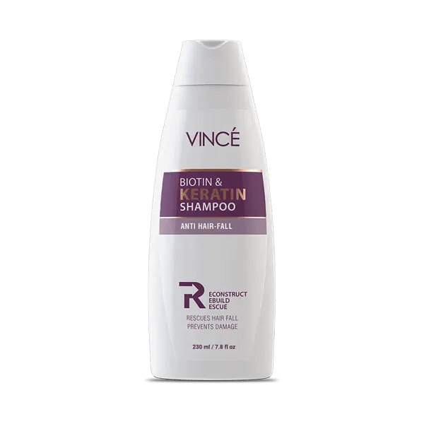 VINCE ARGAN OIL AND KERATIN SHAMPOO 230ML