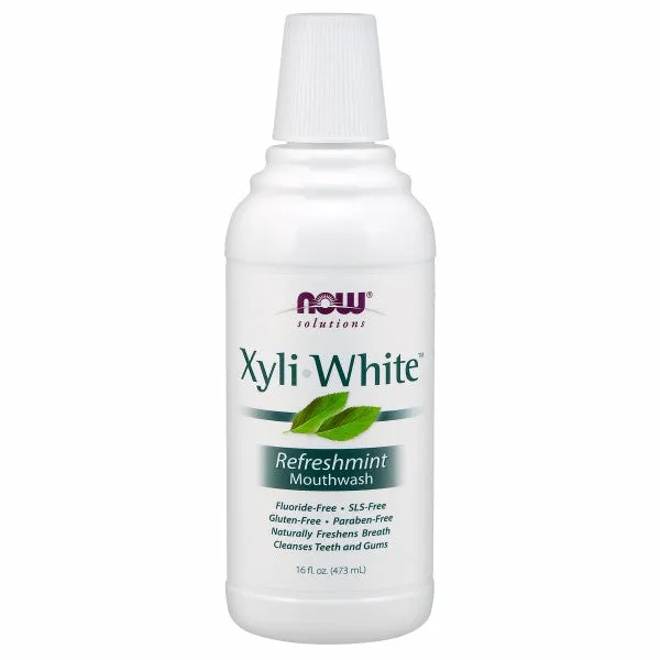 Xyliwhite Refreshmint Mouthwash 16 FL OZ By Now Foods